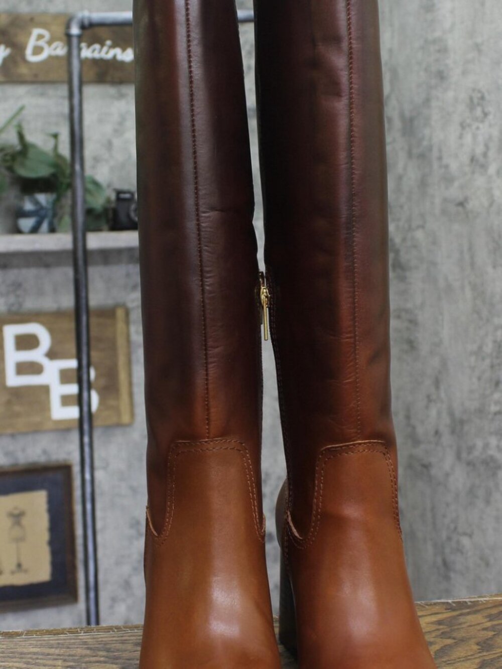 NWT Vince Camuto Ombre Knee High Dress Boot VC-LEILA Chocolate Fade Brown 7M - Picture 8 of 15